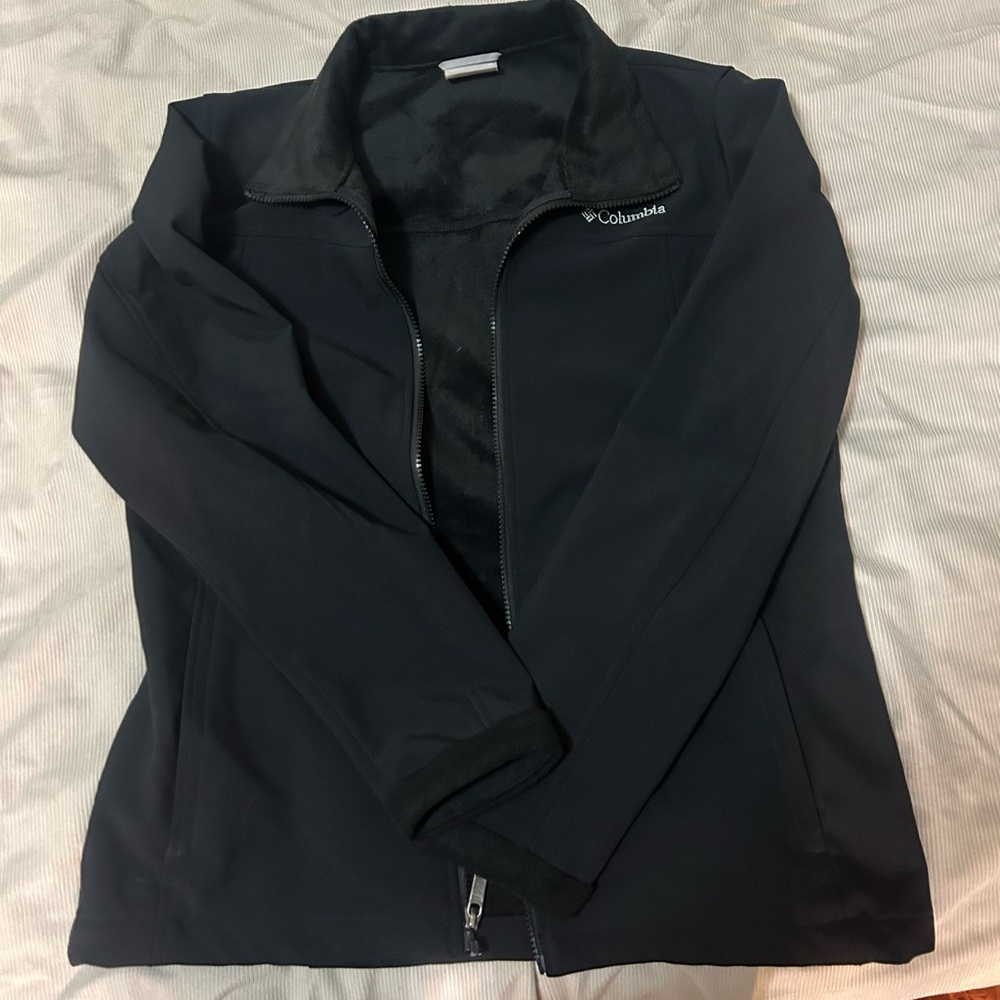 Columbia fleece lined jacket